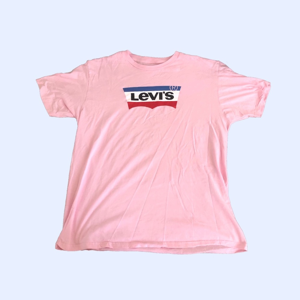 Pink Oversized Levi’s Shirt